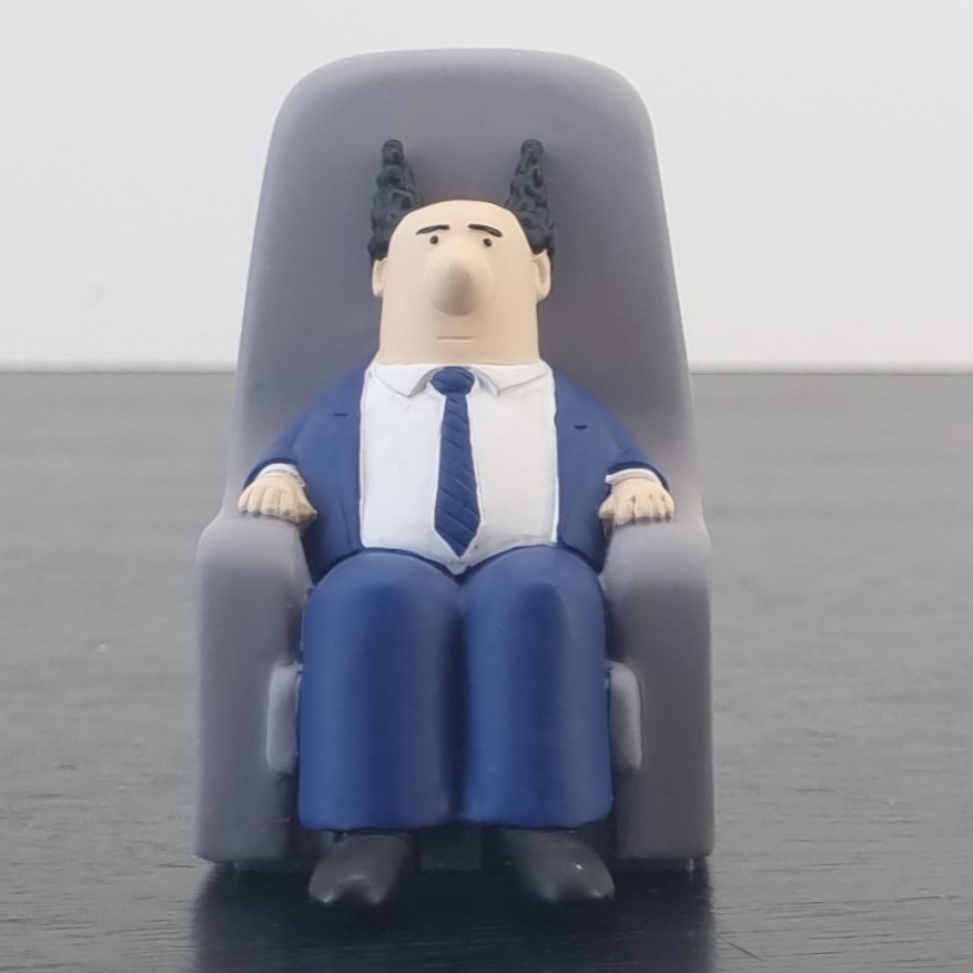 Figurine of Dilbert Boss