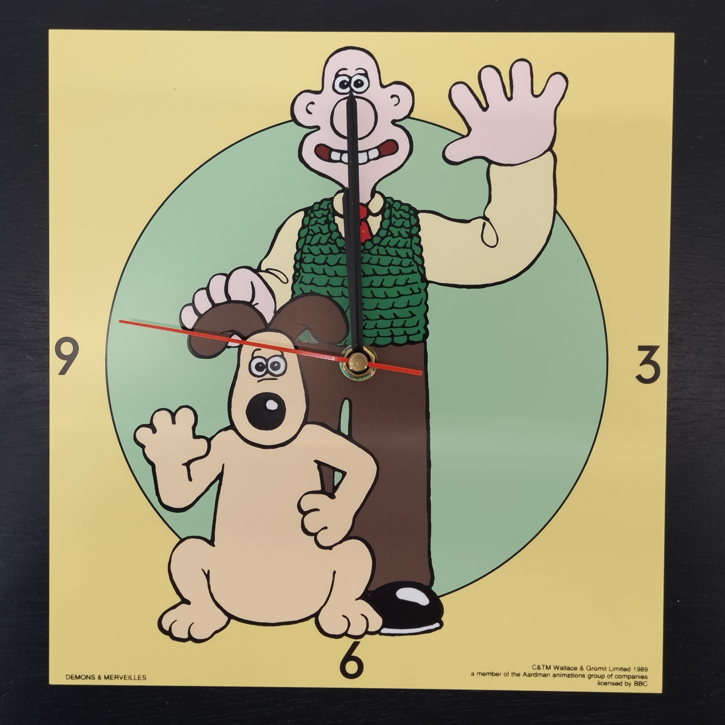 Wallace and Gromit clock