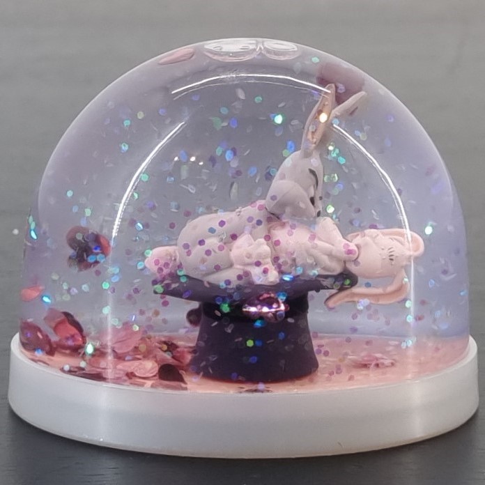 Snowglobe with two humping bunnies