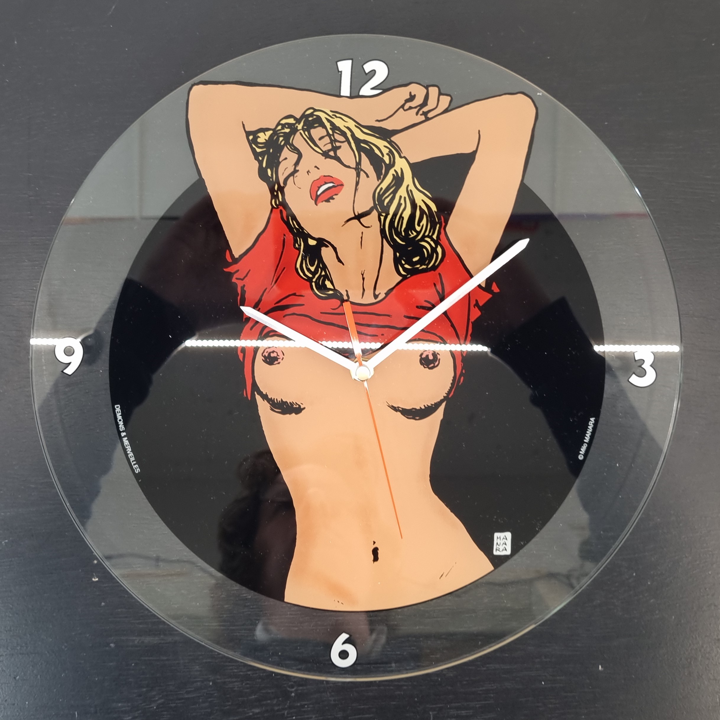 Milo Manara clock