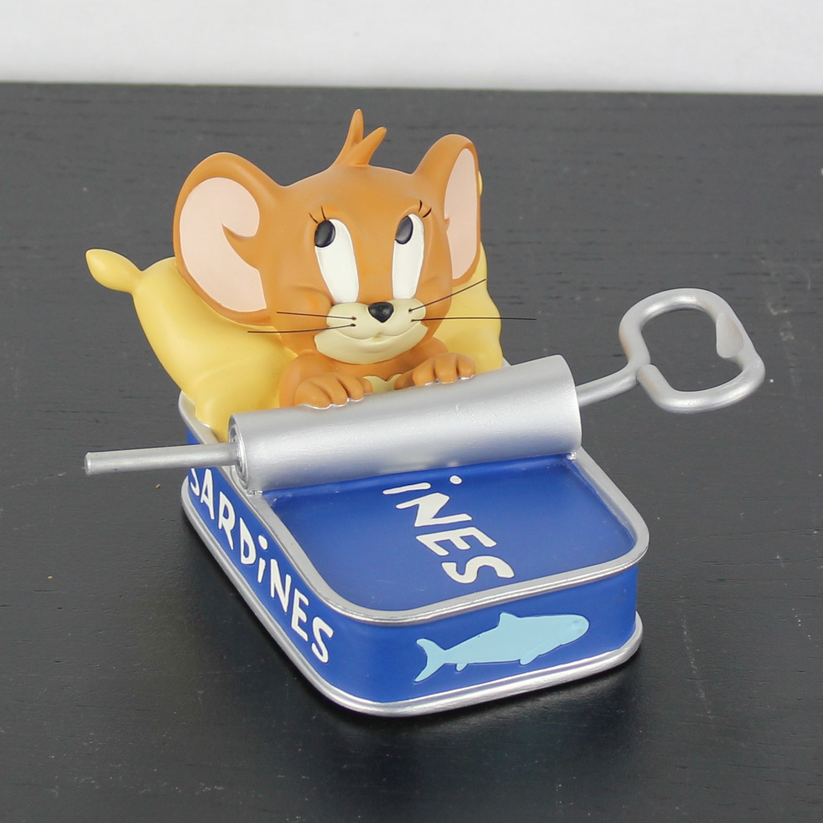 Jerry Mouse in a sardines can figurine