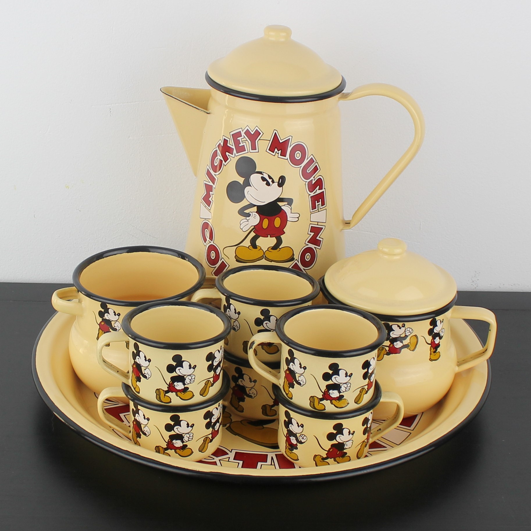 Mickey Mouse tableware