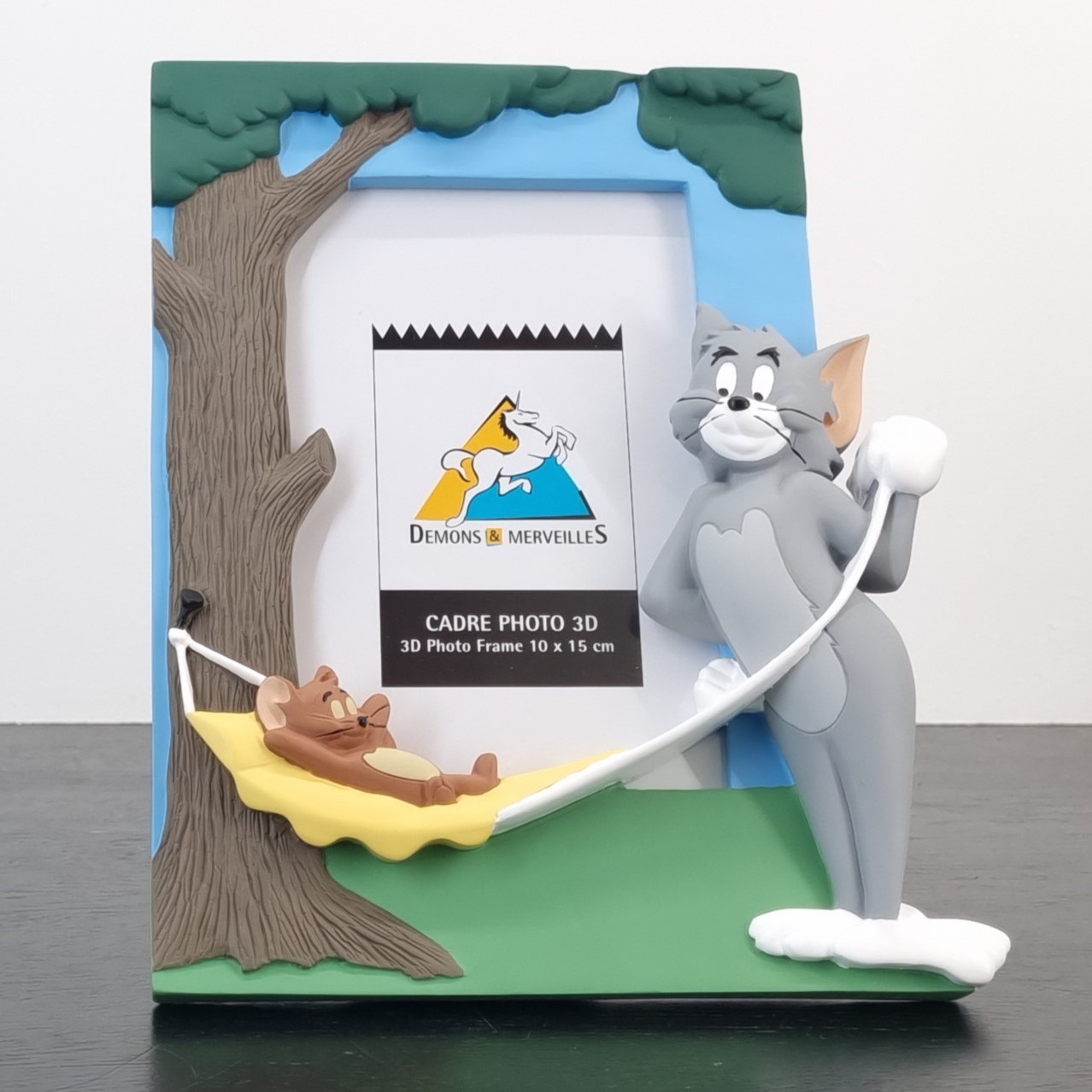 Tom Cat and Jerry Mouse photo frame