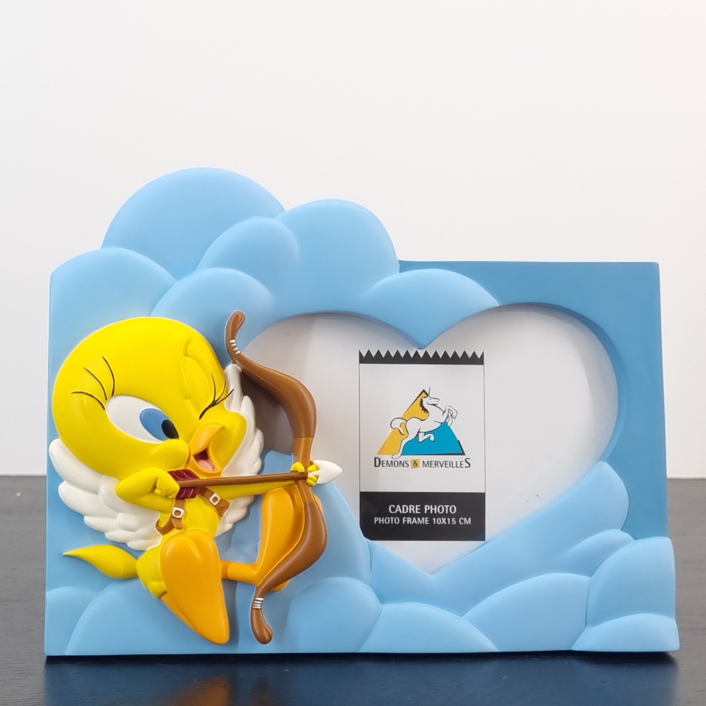 Tweety Bird blue Cupid photo frame