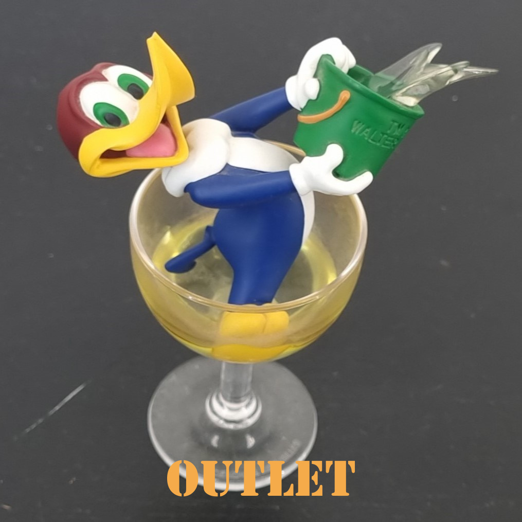 Woody Woodpecker in glass figurine