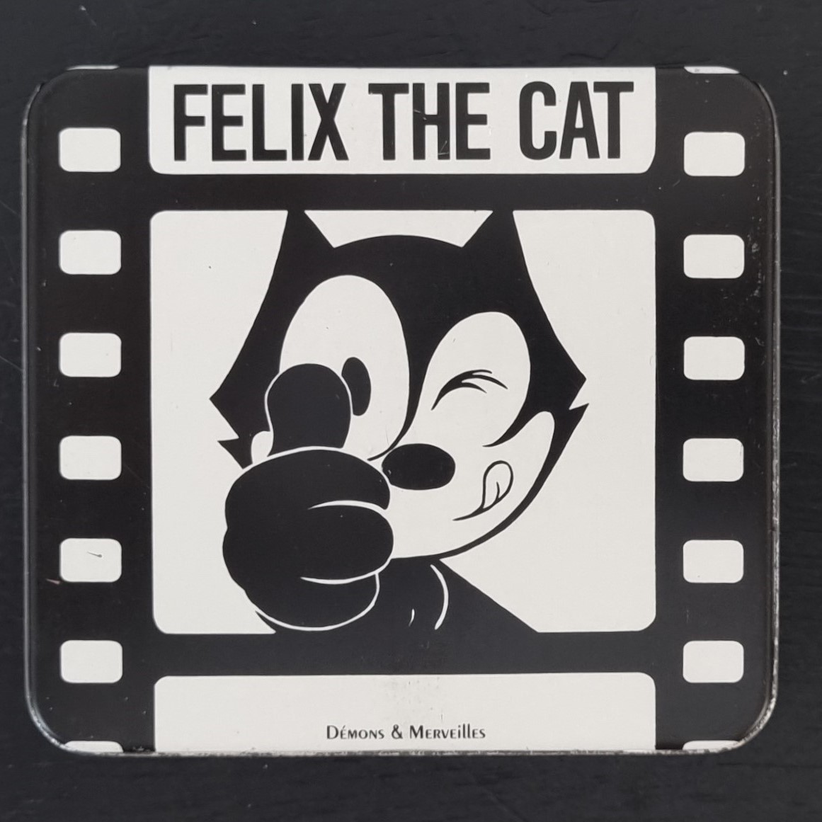 Felix the Cat tin box