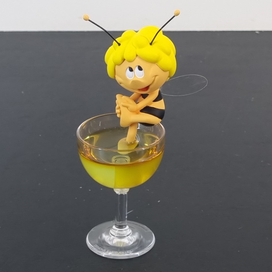 Maya the Bee figurine - In a glass