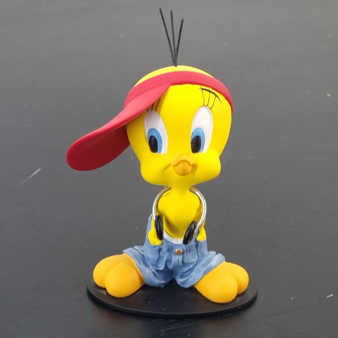 Tweety Bird with Headphones statue